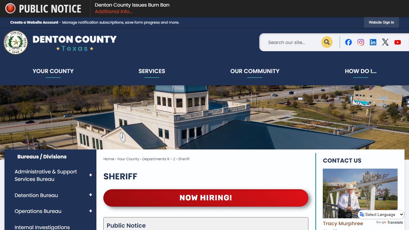 Sheriff - Denton County, TX